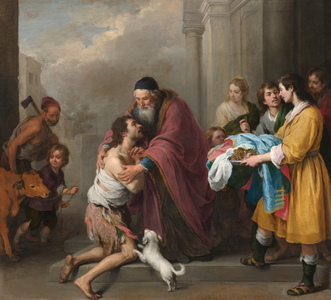 The Return of the Prodigal Son, 1667-1670 (oil on canvas)