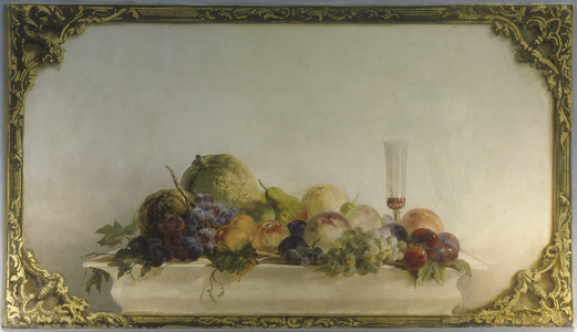 Still Life, 1850s (wall painting)