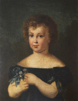 John Reginald Yorke (1836-1912) as a small child