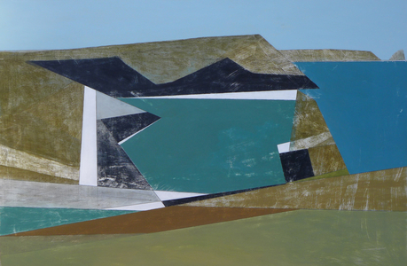 Harbour 3, 2014 (acrylic on board) 