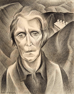 Mrs G, 1944 (litho)