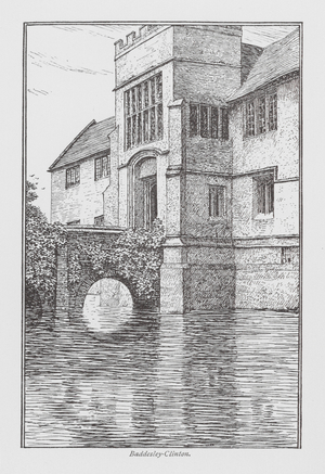 Baddesley-Clinton (litho)