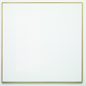 Arundel XIV, 1975 (acrylic and graphite on canvas)