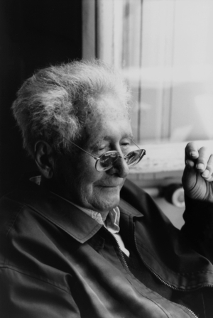 painter Jean Helion in may 1985