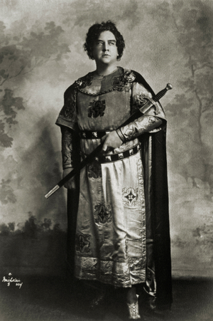 Lauritz Melchior - portrait of the Danish American tenor as Tannhäuser