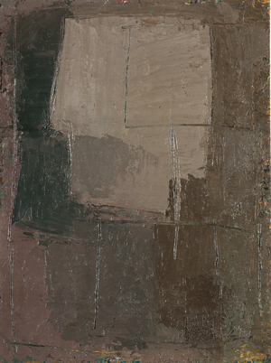 Composizione su ocra, 1955