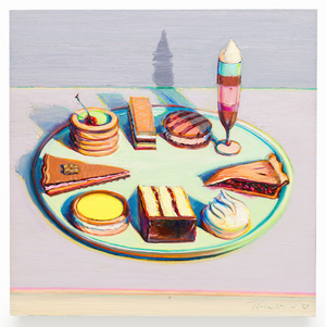 Dessert Tray, 1992-94 (oil on board)