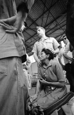 Earthquake in Agadir, 1960 (b/w photo)