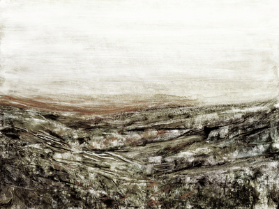 MILES AWAY 7 , 2022 (Acrylic Mixed Media)