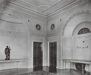 Doors and Alcoves in the Dining-Room, Heveningham Hall (b/w photo)