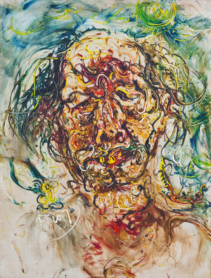 Self portrait, 1978 (oil on canvas)