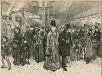 The Railway Station (engraving)