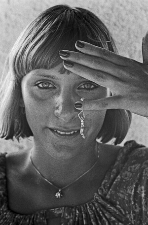 German astrologer and soothsayer Gabriele Gaby Hoffmann, Germany around 1982