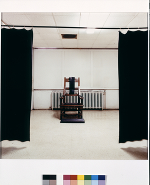 Electric Chair, Indiana State Prison, Michigan City, In (chromogenic colour print)