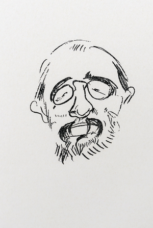 Henri Toulouse-Lautrec. Self portrait.