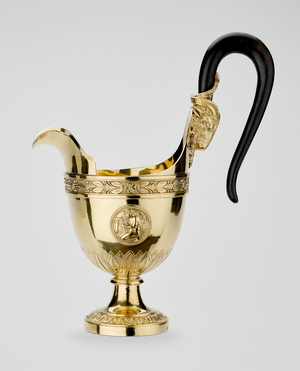 Small ewer, 1798-1809 (silver gilt and ebony)