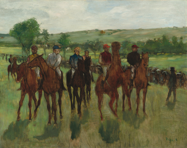 The Riders, c.1885 (oil on canvas)