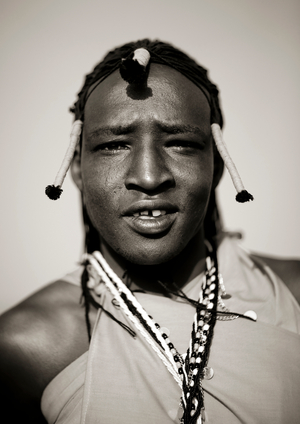 Maasai in Kenya, Africa (photo)