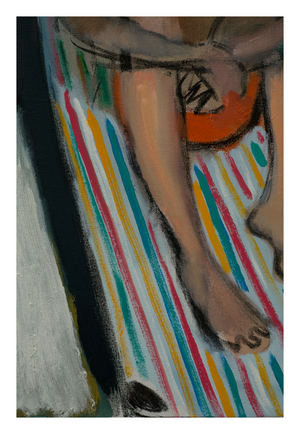 Shade, detail, 2020 (oil on canvas)