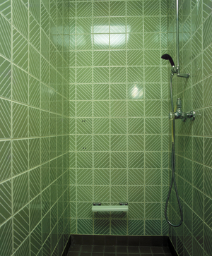 Shower of Erich Honecker in the Palace of the Republic in Berlin Society Photostory GER 01 ..., 1993 (photo)