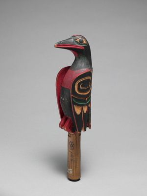 Rattle, Masseth or Haida, 19th century (wood)
