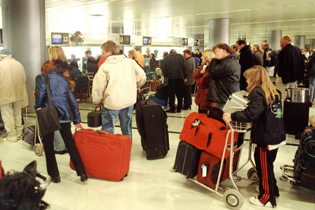 Holidaymaker Tourist Return Flight, 1999 (photo)