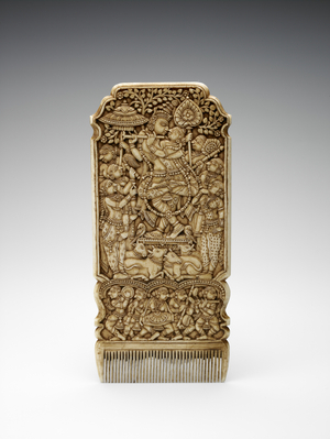 Comb, 18th century (ivory)