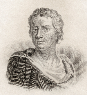 Andrea Palladio, 1508 to 1580, Italian Renaissance architect, from Crabb's Historical Dictionary pub.1825