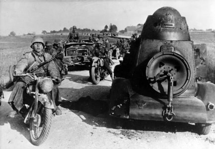 II. WK, Eastern Front, Operation Barbarossa, 1941 (photo)