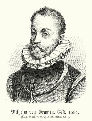 Wilhelm von Oranien, 1533-1584, William I of Orange (engraving)