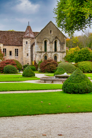 Fontenay Abbey, Burgundy, France (photo)