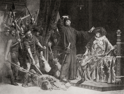 The Triumph of Etienne Marcel, from Hutchinson's History of the Nations, pub. 1915