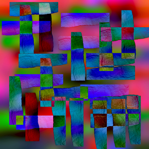 Daytime, 2019 (mixed media)