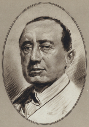 Portraits of Famous Men: Marconi (litho)