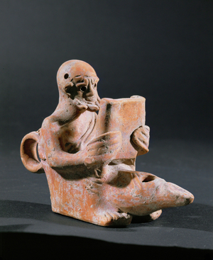 Terracotta lamp (terracotta)