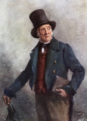 Annals of the Parish: The Ruling Elder (colour litho)