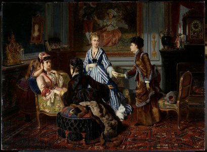 Madame's Day, ca. 1875 (oil on canvas)