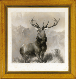 The Monarch of the Glen, 1852 (engraving)