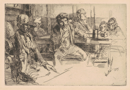 Longshoreman, 1859 (etching and drypoint on laid paper)