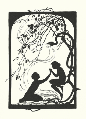 Johanna Beckmann silhouette (litho)