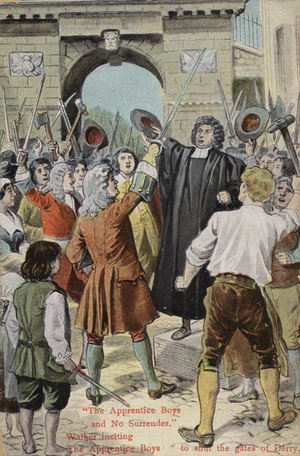 Derry Apprentice Boys (colour litho)