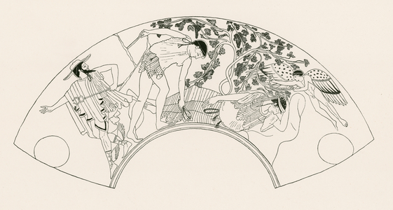 Ariadne sleeping (engraving)