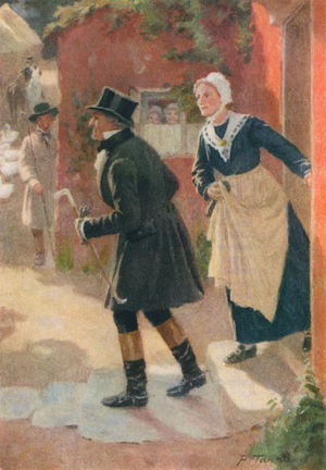 Illustration for Adam Bede by George Eliot (colour litho)