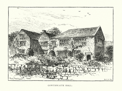 Yorkshire: Gowthwaite Hall (engraving)