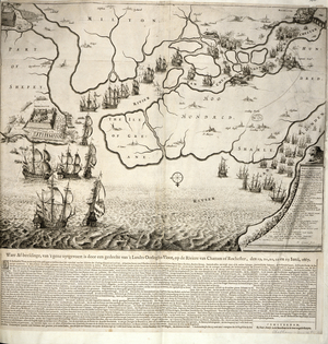 The Dutch fleet, River Medway