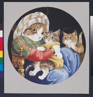 Raphael, Madonna in the Chair (print)