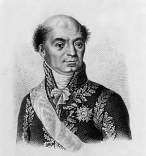 Dominique Catherine Perignon (1754-1818) French marshal (napoleonic army), engraving