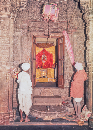 Tower of Flame, Chitor Fort, Chittorgarh, Rajasthan, India, 1970 (photo)