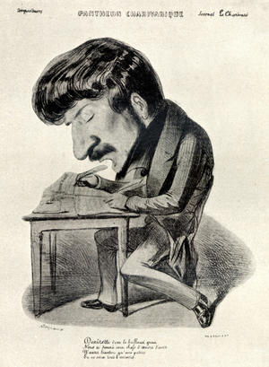 Gaetano DONIZETTI - contemporary caricature