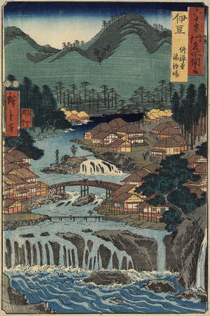 Hot Springs at Shuzenji, Izu Province, August 1853